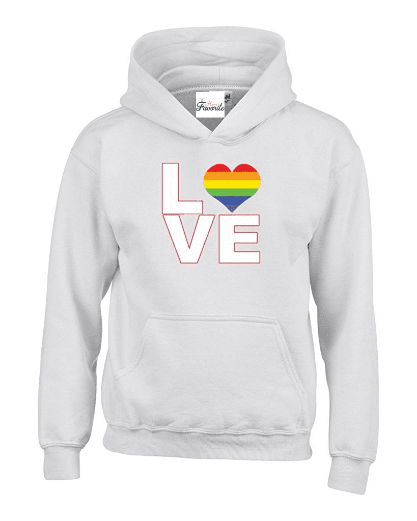 walmart rainbow hoodie