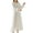 White, variant on Women's Long Sleeve Victorian Nightgown Summer Night Gown Princess Cotton Fall Long Sleep Dress Spring Thin Ruffle Sleepwear White Medium