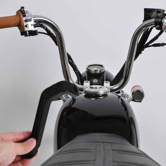 Uonlytech Adjustable Motorcycle Mirror Mount Holder, Aluminum Alloy Rearview Bracket for Secure Fit