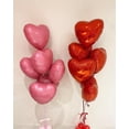 thumbnail image 3 of Globos LHOAVWE en forma de corazón, 18 pulgadas, rojos, paquete de 10, 3 of 7
