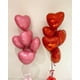 thumbnail image 3 of Globos LHOAVWE en forma de corazón, 18 pulgadas, rojos, paquete de 10, 3 of 7