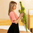 thumbnail image 5 of Cuddly Big Soft Plush Crocodile Stuffed Animals To, 5 of 5