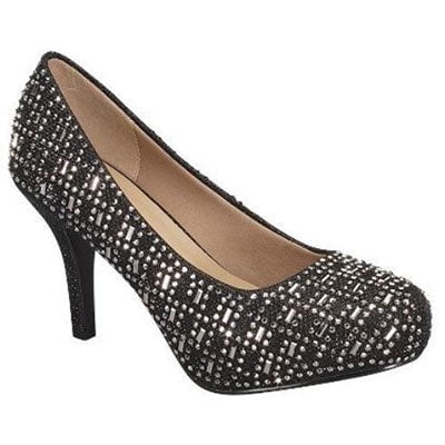 

RILEY-78 ROUND TOE HIGH HEEL PARTY PUMPS