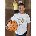 thumbnail image 2 of Cute Little Giraffe Face T-Shirt Juniors -Image by Shutterstock,  Large, 2 of 4