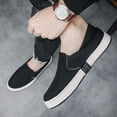 thumbnail image 2 of Oyedens Slip On Loafers for Men Linen Espadrilles Driving Shoes Low Top Penny Sneakers Work Shoes, 2 of 5