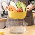 thumbnail image 2 of Food Storage Containers Kitchen Manager Basket Food Safety Plastic Drainer Space Saving Vegetable Utensils Storage Containers Are Sturdy and Easy to Clean Multi Purposekitchen Storage Containers, 2 of 6