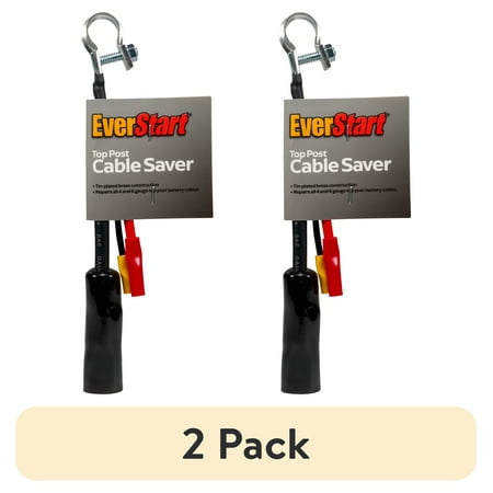 (2 pack) EverStart Auto 950W Top Post Cable Saver Connector
