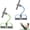 Blue+Green, variant on Multifunction Pedal Resistance Band, Fitness Resistance Bands-6 Tube Pedal Ankle Puller, Stretching Workout Fitness Bands for Abdomen, Waist, Arm, Leg