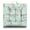 White-137, variant on Wildflower Meditation Pillow Large 22 Inch Floor Cushion, Daisy & Bee Illustration, Dutch Velvet for Tatami & Lounge