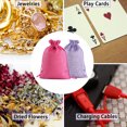 thumbnail image 5 of Dinheiro Paquete de 12 Bolsas para Regalos de Fiesta - Mini Bolsas de Lona con Cordón para Regalos, Cumpleaños de Niños, Fiestas, 13 * 18 cm, 5 of 5