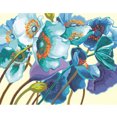 thumbnail image 1 of Cuadros Decorativos DIY mosaico completo taladro redondo diamante azul flor patrón resina pintura Kit Sywqhk Nuevos Originales, 1 of 9