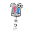 thumbnail image 1 of Tachiuwa Reel Holder Creative Retractable Keychain for Office Employees Doctors Nurse Uniform, 1 of 9