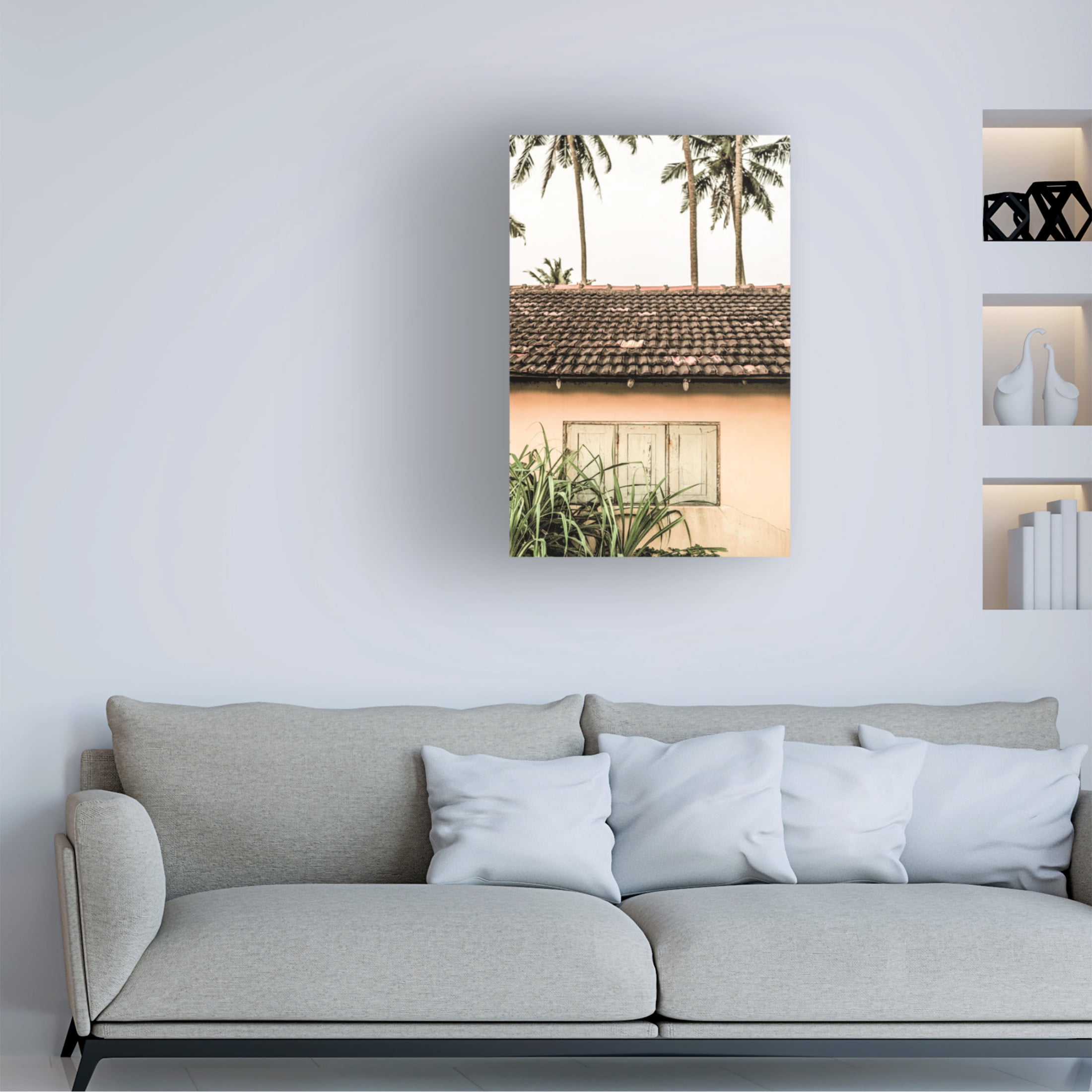 Trademark Fine Art Shot by Clint Cabin Fever Canvas Wall Art