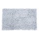 thumbnail image 1 of Alfombra antideslizante absorbente de agua de chenilla, antideslizante, para baño y sala de estar (gris claro), 1 of 8