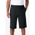 thumbnail image 4 of KingSize Men's Big & Tall Lightweight Longer Length Jersey Shorts 3-Pack, 4 of 6