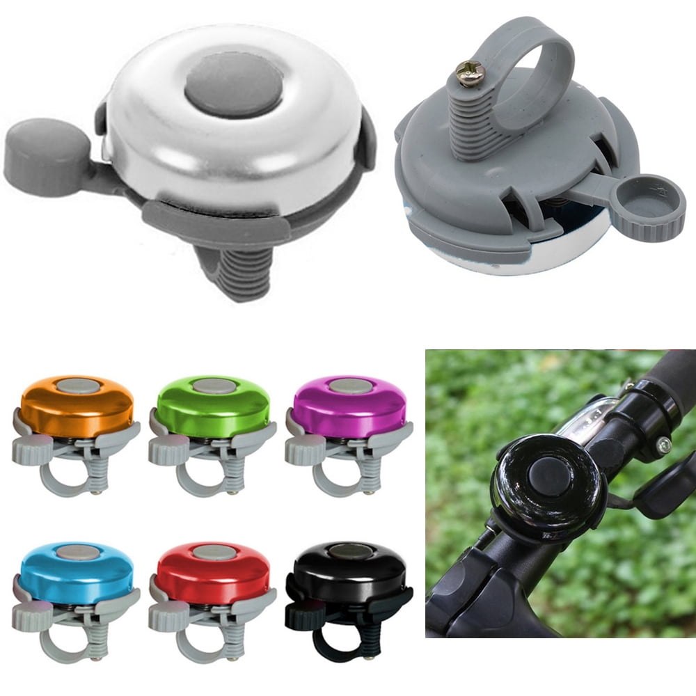 Classic Durable Crisp Loud Beyond Portable Bicycle Bell Invisible Horn Accessories Design Bicycle Handlebar Ring for Mountain Bike and Road Bike Bike Bell