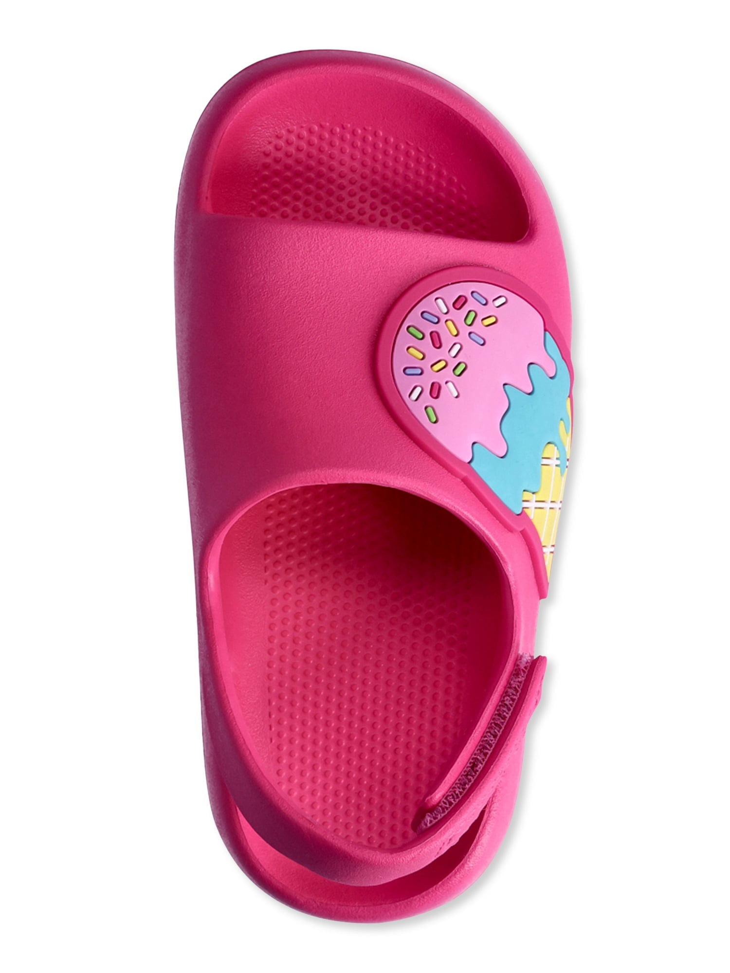 Wonder Nation Toddler Girls Eva Slide Sandals, Sizes 5/6-11/12