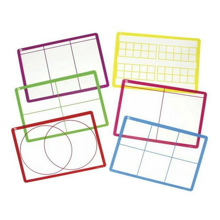 UPC: 0678131652506 | SI Manufacturing 1539083 16.5 x 12.5 in. Transparent Sorting Mats  Grades PreK & Above – Set of 6