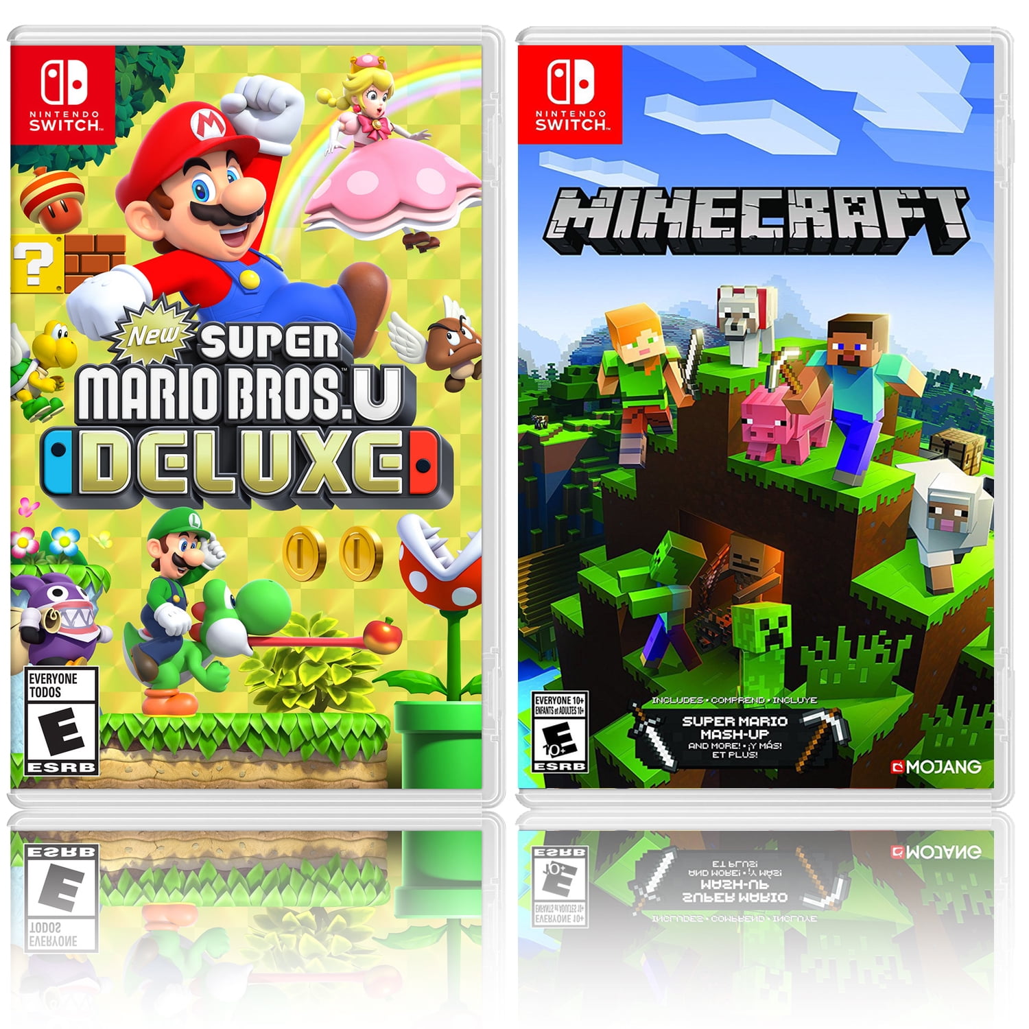 mario minecraft nintendo switch