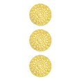 thumbnail image 2 of Wosthever Tapete de comedor de papel a la moda y ecológico de 6 uds., elija , decoración de de comedor, 38cm, amarillo Type1 NO1, 2 of 6