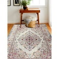 thumbnail image 6 of Bashian Dakota Zailor 5' x 7'6" Area Rug in Ivory, 6 of 6