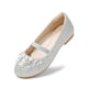 thumbnail image 1 of Zapatos DREAM PAIRS Aurora-03 Bailarinas Plateadas con Brillo para Niñas, 1 of 7