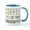 White/Blue Inside, variant on CafePress - Coffee Then Endodontics - 11 oz Ceramic Mug - Novelty Coffee Tea Cup