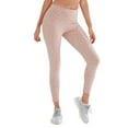 thumbnail image 2 of urbciety Women's High Waisted Tummy Control Yoga Leggings,Scrunch Workout Running Tights, 2 of 8