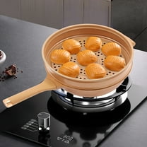 Aluminum Alloy Micro Pressure Cooker, Multifunctional Non-Stick Clay Pot, Micro Pressure Cooker with Steamer Basket