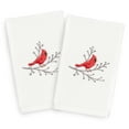 thumbnail image 2 of Authentic Hotel and Spa  Turkish Cotton Cardinal White Set of 2 Hand Towels, 2 of 2