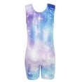 thumbnail image 5 of Vine Gymnastics Leotards for Boys Girls,Sparkly Sleeveless Gymnastics Athletic Outfit Kids Unitard Biketards Dancewear for 3-12 Years, 5 of 5