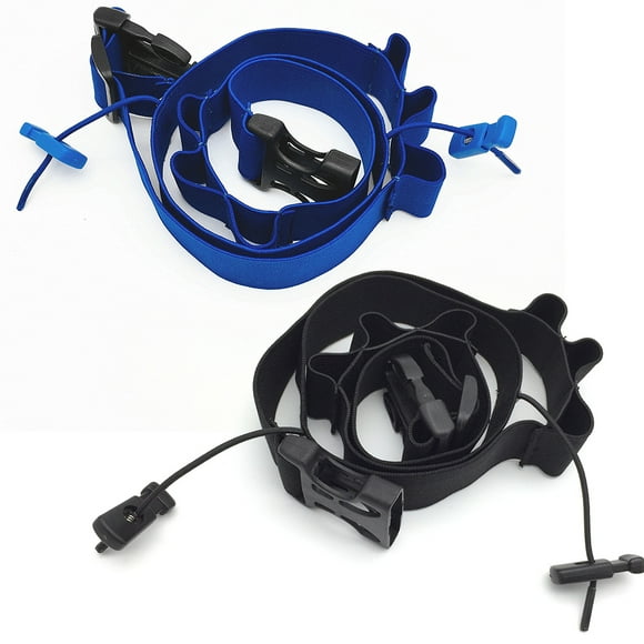 2 Pieces Race Number Belt with 6 Gel Loops for Running Cycling Triathlon Marathon