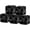 S4028-6K (5-Pack), variant on ARCTIC S4028-6K 40x40x28 mm Fan, 250-6000 RPM, PWM Regulated, 4-pin Connector, 12 V DC-Black