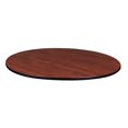 thumbnail image 5 of 30" Round Slim Table Top- Cherry/ Maple, 5 of 5