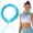 Blue, variant on Cooling Neck Wraps, for Summer Heat Relief, Wearable Ice Neck Cooler Ring, Reusable Hands-Free Cold Band, Neck Cooling Tube for Outdoor, Yardwork, Workouts, Blue