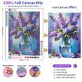 thumbnail image 2 of Mosflare Flower Diamond Art Painting Kit,14x14 inch,HD Canvas Full Drill Gem Art,DIY Craft Home Wall Decor and Gift, 2 of 7