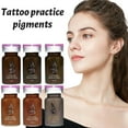 thumbnail image 3 of Wmool Permanent Practice Tattoo Eyebrow Lip Eyeline Ink Pigment Microblading Pigment ↖, 3 of 5