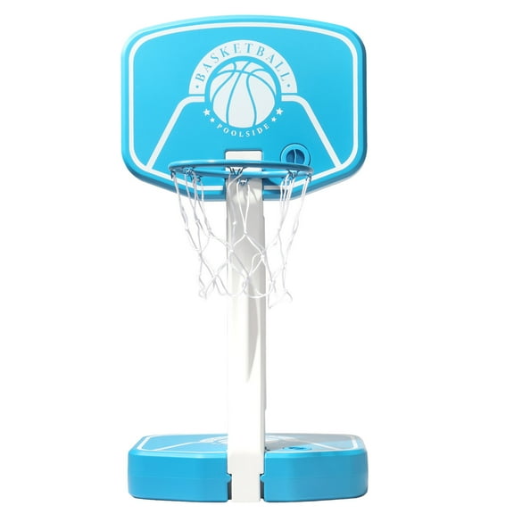 Poolside Basketball Stand