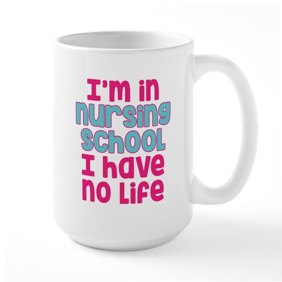 CafePress - I Love Paris - 15 oz Ceramic Large White Novelty Mug