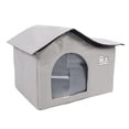 thumbnail image 1 of Casa para Perros de Enfriamiento, Casa de Enfriamiento de Mascotas fácil de Ensamblar Tela Oxford Portátil para El Patio de Jardín Al Aire Libre, 1 of 7