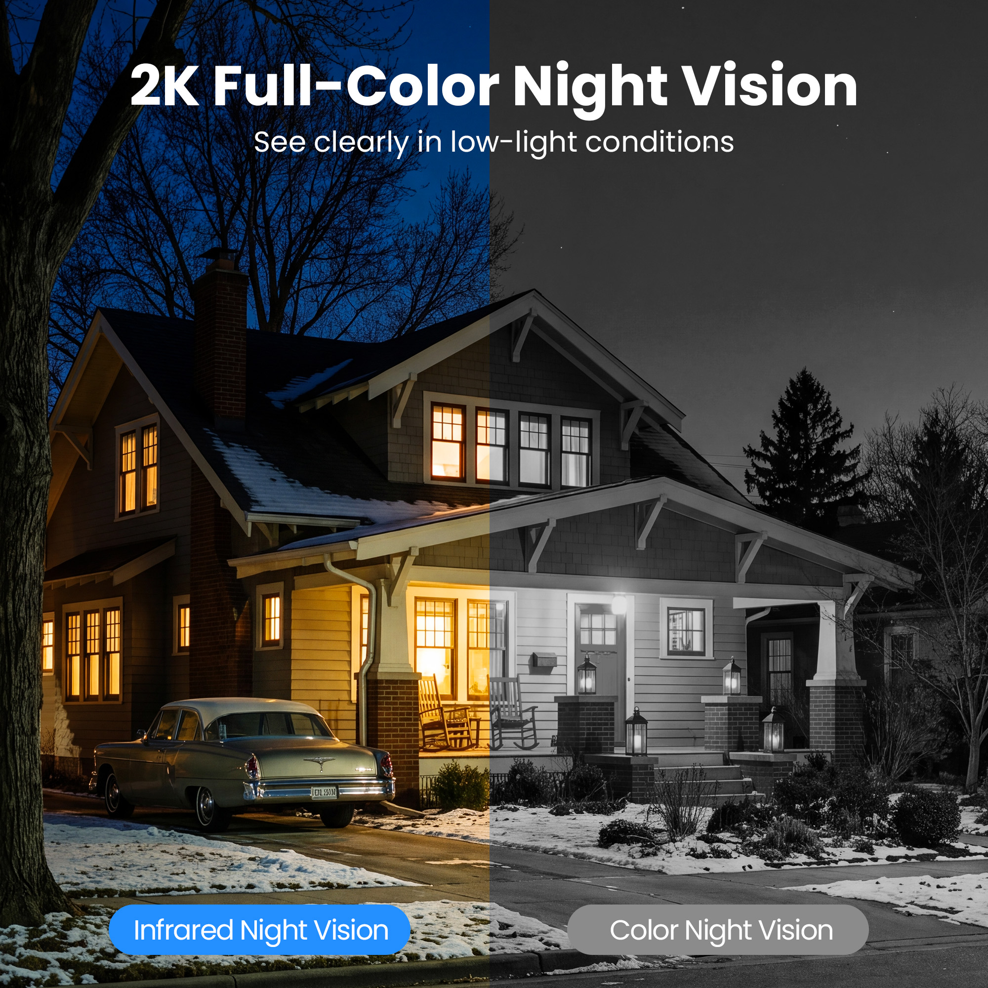 WansView 2K Solar Security Camera with 360° Pan and Tilt photo 5