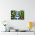 thumbnail image 6 of Waterfall w Maple Trees Kyoto Garden Canvas Wall Art for Home Decor Ready-to-Hang, 6 of 18
