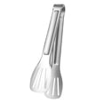 thumbnail image 2 of SPRING PARK Stainless Steel Kitchen Tongs, Easy to clean salad tongs,Cooking Tongs,Heat Resistant,Non-slip Cooking Tongs for Grilling,Frying and Serving Utensils, 2 of 7