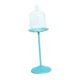 thumbnail image 1 of Stand Cupcake Plate Con Tapa Clear Wedding Party De Cumpleaños - Transparente + Cyan Alta, tal se describe Alto Soledad Mini soporte para tartas, 1 of 10
