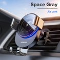 thumbnail image 1 of Soporte de teléfono para coche Qi de 15W, cargador inalámbrico para coche, infrarrojo inteligente para montaje en salida de aire, cargador de coche inalámbrico para iPhone Xiaomi Tan Jianjun  unisex, 1 of 2