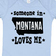 thumbnail image 4 of Inktastic Montana Someone Loves Me Boys or Girls Baby Bodysuit, 4 of 5