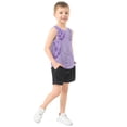 thumbnail image 4 of Purple Background Glitter Fern Background Vest Undershirt Tank Top Sleeveless Quick Dry 4T, 4 of 7