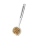 thumbnail image 2 of Cepillo para macetas de mango largo | Fregadora de cocina PVC blanco | Herramienta de limpieza descalcificadora no grasa 27cm | Cabezal de cepillo lavable de secado rápido | Limpiador de superficies, 2 of 6