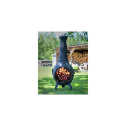 The Blue Rooster Aluminum Wood Burning Chiminea by The Blue Rooster