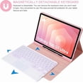 thumbnail image 2 of Funda con Teclado Retroiluminado con Panel Táctil y Mouse para Galaxy Tab S11 Ultra 14.6" Rosa (SM-X930/X936B), 2 of 7